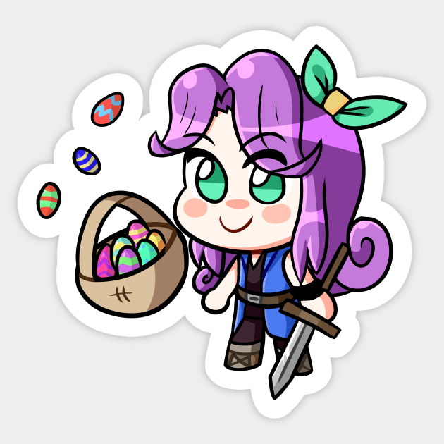 Chibi Abby Sticker by Keychain